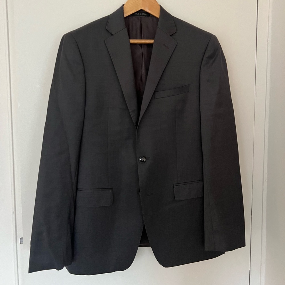 Calvin Klein Black Slim Fit Suit